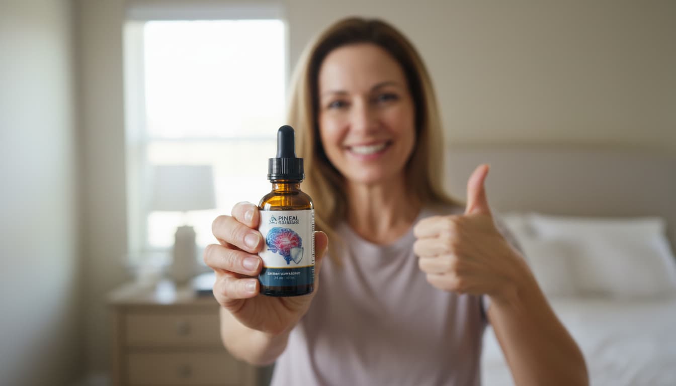 Timeline chart showing Pineal Guardian X user experience progression over 12 weeks